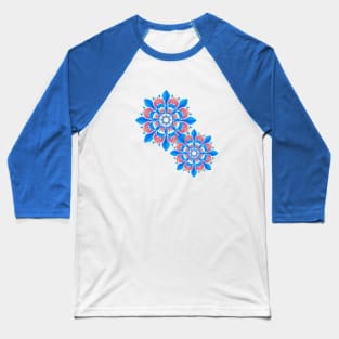 Dahlia Design,Gift Baseball T-Shirt